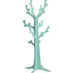 Sale Domiva Arbre porte manteau cerisier aqua