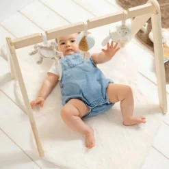 Hot Nattou Arche d'activités en bois Ernest, Flo et Oli