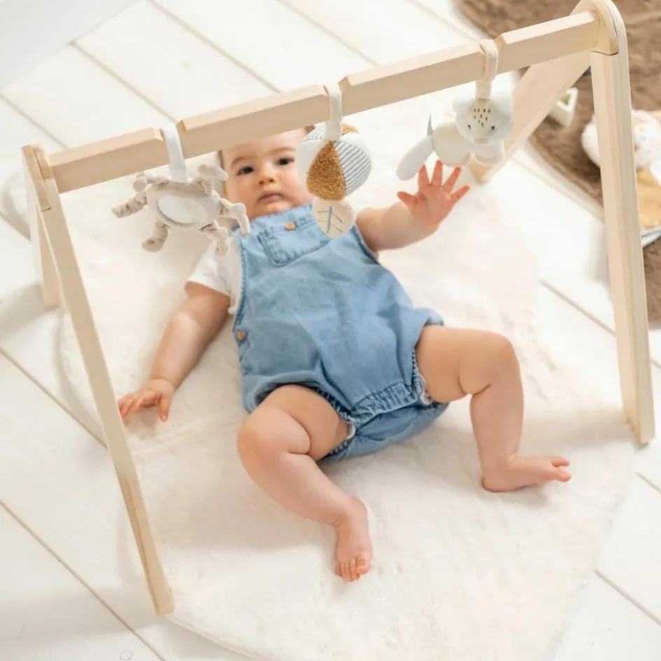 Hot Nattou Arche d'activités en bois Ernest, Flo et Oli