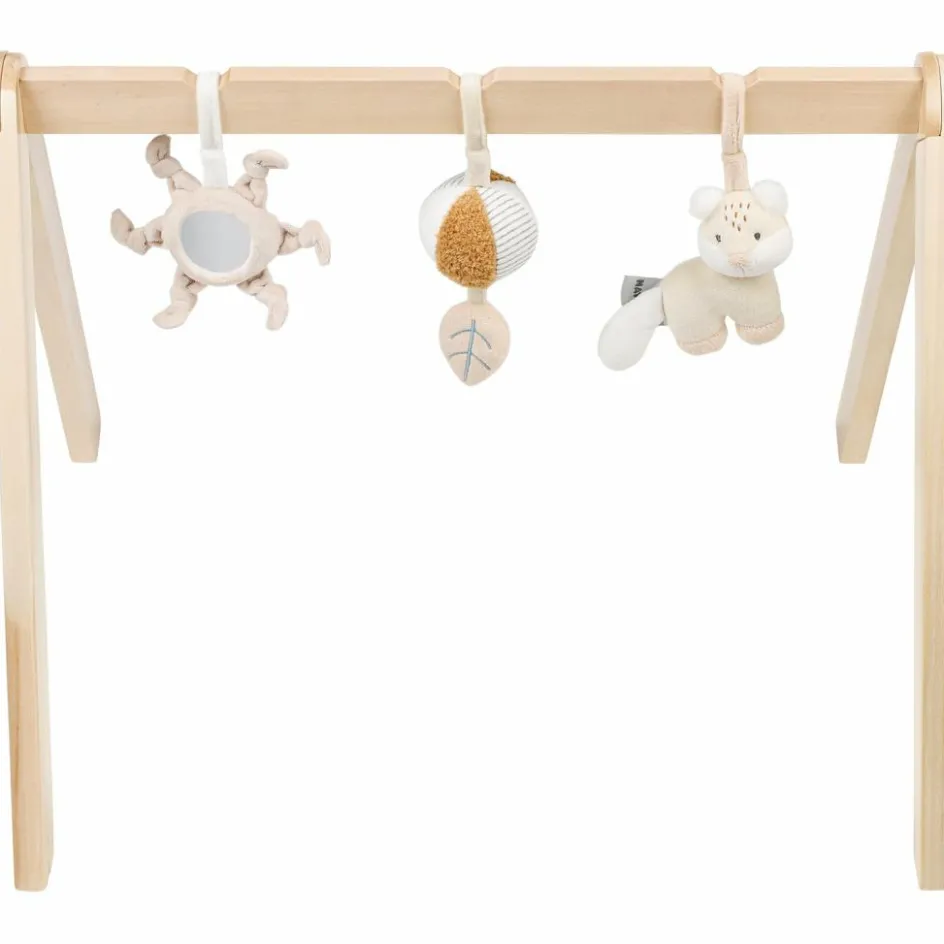 Hot Nattou Arche d'activités en bois Ernest, Flo et Oli