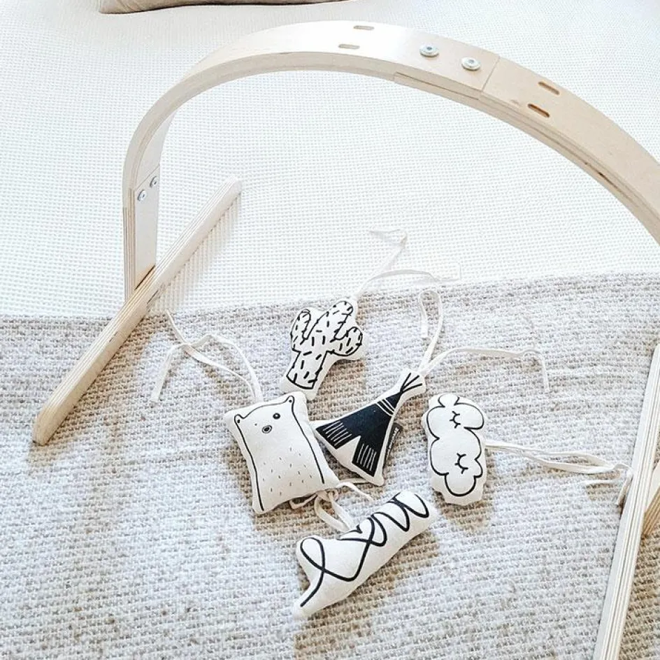 Arche de jeux en bois naturel|Childhome