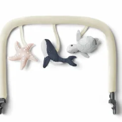 Arche de jeux pour transat Evolve 3 en 1 Ocean Wonders Cream|Ergobaby New