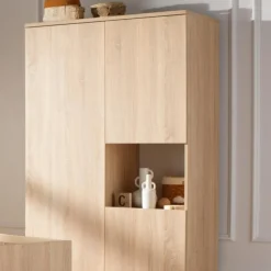 Armoire 3 portes et 1 niche Seventies|Sauthon mobilier New