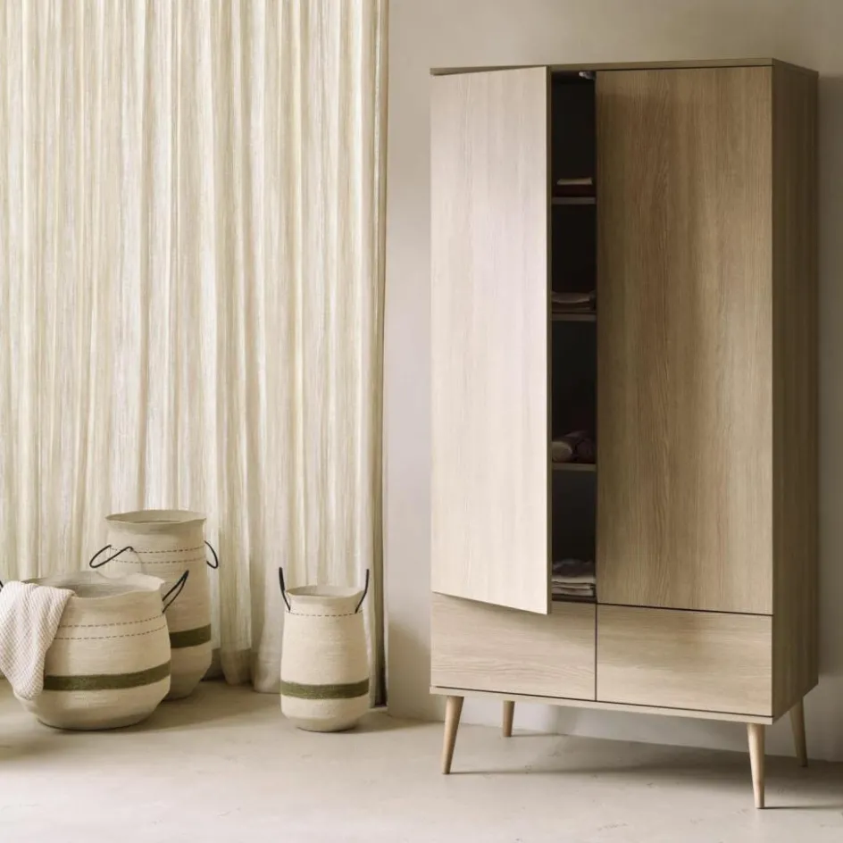 Clearance Quax Armoire 2 portes Flow Honey Ash