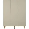 Clearance Quax Armoire 3 portes Flow XL Argile-Clay
