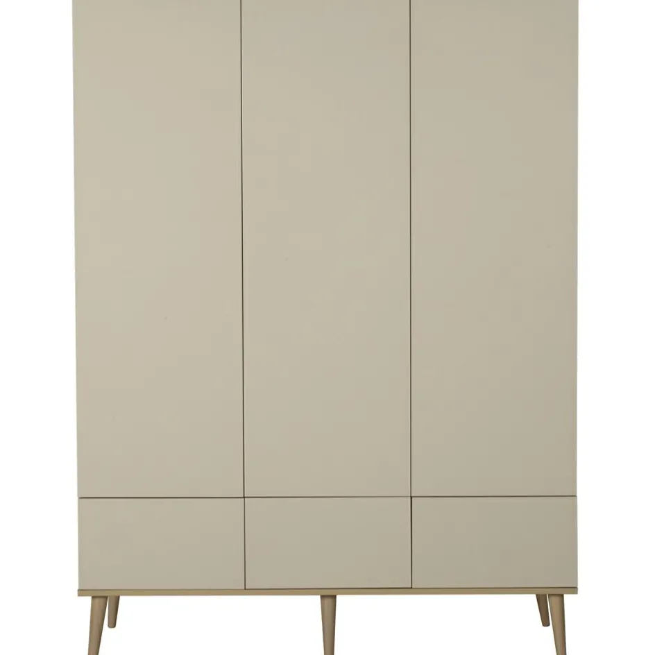 Clearance Quax Armoire 3 portes Flow XL Argile-Clay