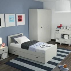 Hot Mathy by bols Armoire 3 portes Madaket (coloris au choix)