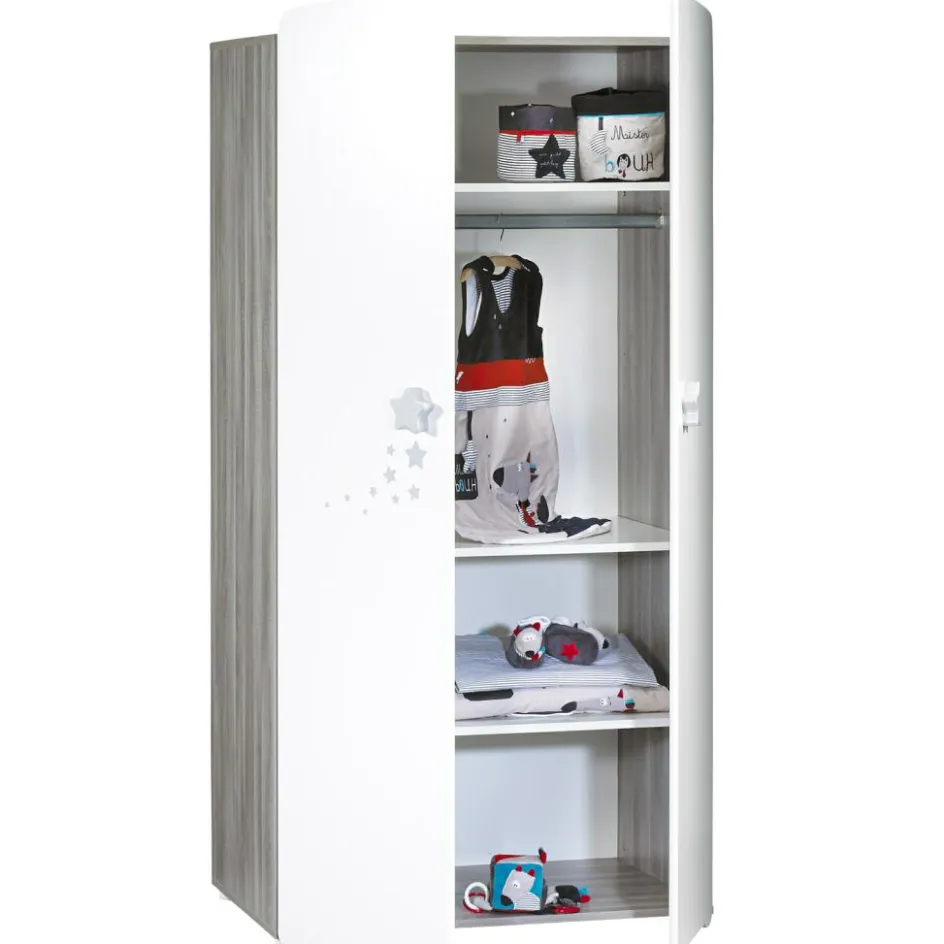 Armoire 2 portes New Nao|Baby Price Hot