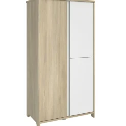 Discount Galipette Armoire 3 portes Sacha chêne du bocage