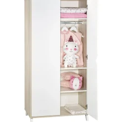 Clearance Baby Price Armoire 2 portes Scandi naturel
