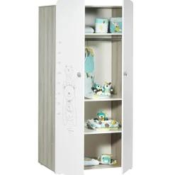 Armoire 2 portes Teddy|Baby Price Online
