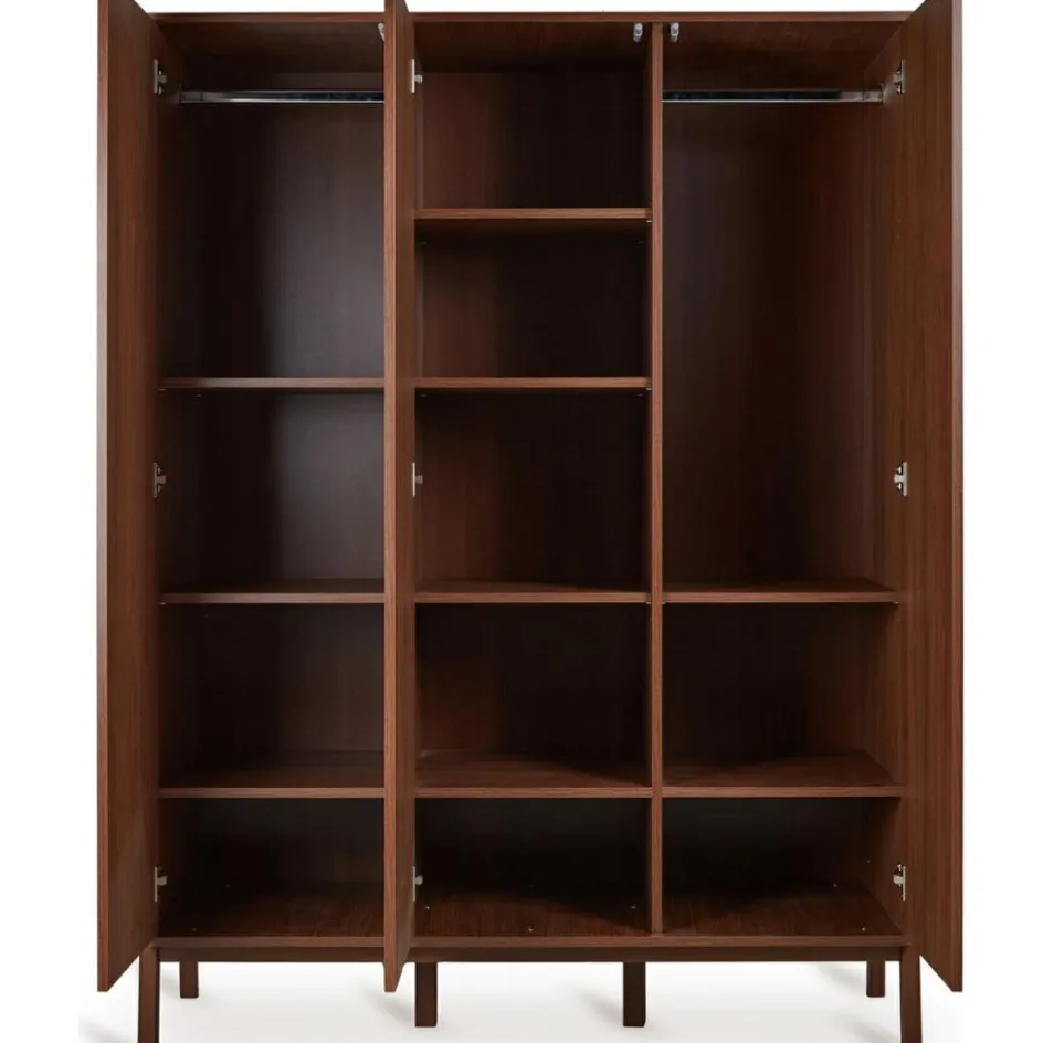 Armoire XL 3 portes Ashi Chestnut|Quax Best