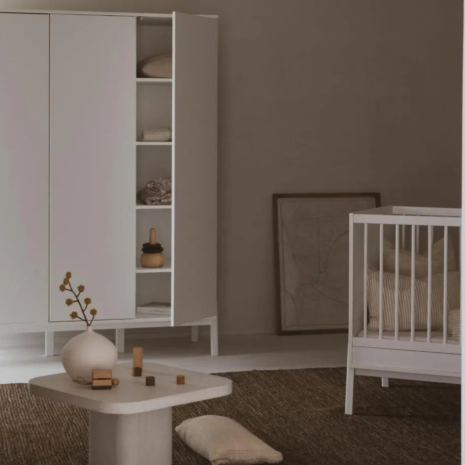 Armoire XL 3 portes Ashi Crème|Quax Outlet