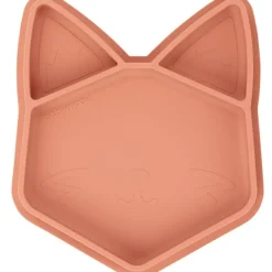 Assiette à compartiments antidérapante Isy renard|Babymoov New