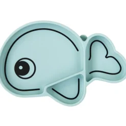 Discount Done by Deer Assiette antidérapante silicone Wally bleu