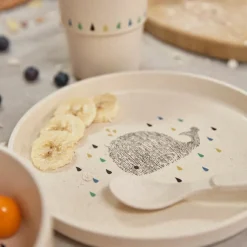 Assiette plate baleine Little Water|Lässig Best