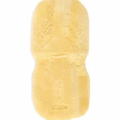 Assise en peau d'agneau pour poussette et siège auto Patchwork Nature|Kaiser Sale