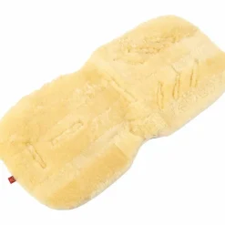 Assise en peau d'agneau pour poussette et siège auto Patchwork Nature|Kaiser Sale