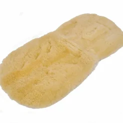 Assise en peau d'agneau pour poussette et siège auto Patchwork Nature|Kaiser Sale