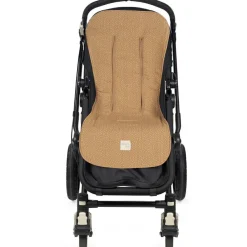 Assise pour poussette à pois Poppy Cannelle|Walking Mum Hot