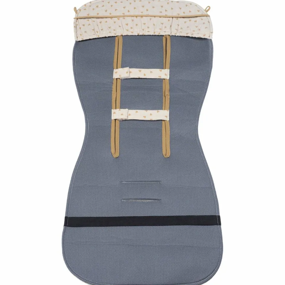 Walking Mum Assise pour poussette Coeurs Poppy Cannelle