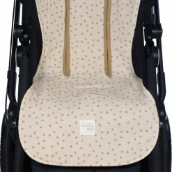 Walking Mum Assise pour poussette Coeurs Poppy Cannelle