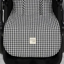 Walking Mum Assise Poussette I Love Vichy Noir