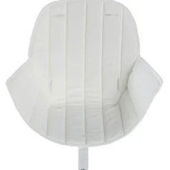 Best Micuna Assise tissu chaise haute Ovo Luxe blanc
