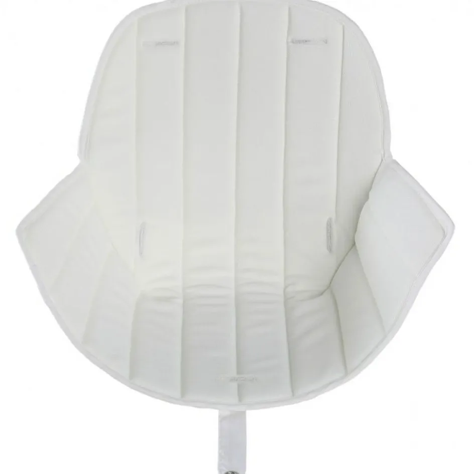 Best Micuna Assise tissu chaise haute Ovo Luxe blanc