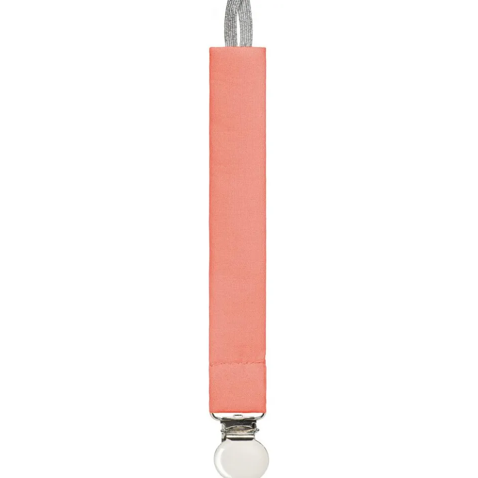 Hot ANVIE Attache sucette corail (personnalisable)