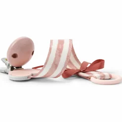 Attache sucette en bois Candy Stripes|Elodie Details Clearance