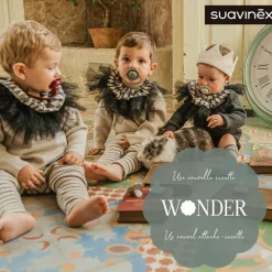 Attache sucette en silicone Wonder Almost Aqua|Suavinex Hot