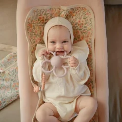 Best Mushie Attache sucette Hera Powder Pink