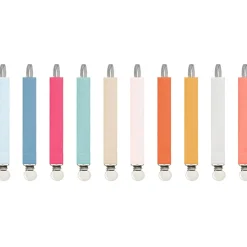 Attache sucette orange (personnalisable)|ANVIE Best