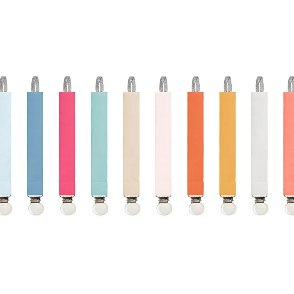 Attache sucette orange (personnalisable)|ANVIE Best