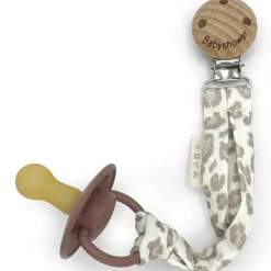 Babyshower Attache sucette Wood Soft Print