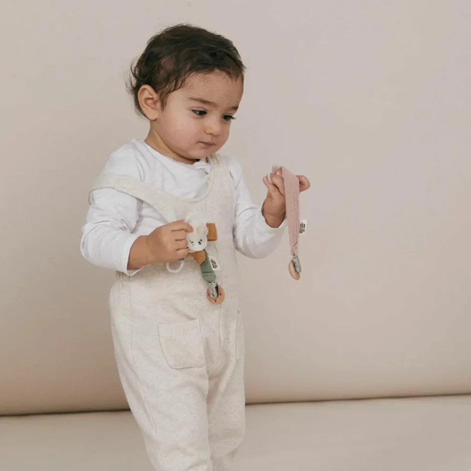 Attache tétine Comme un bonbon camel|BEBEL Discount