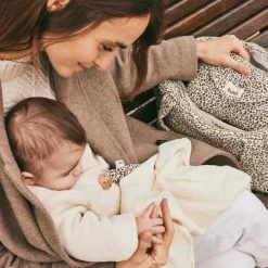 Attache tétine Léopard beige|BEBEL Sale