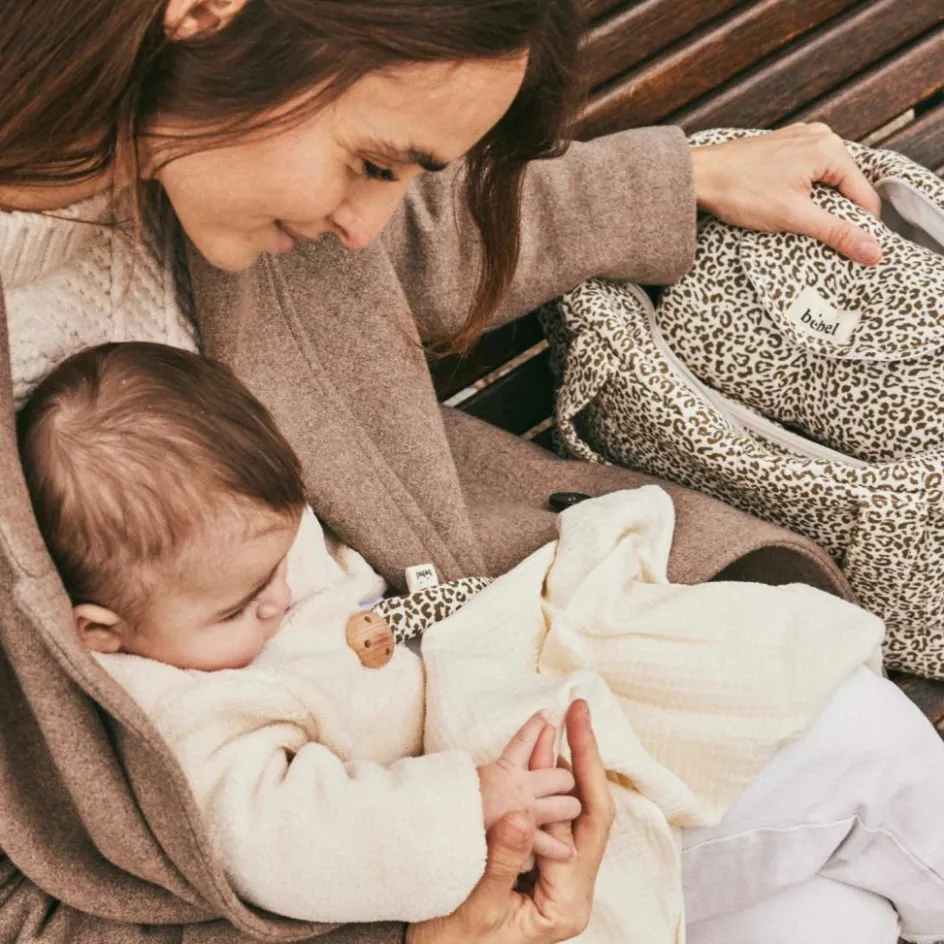 Attache tétine Léopard beige|BEBEL Sale