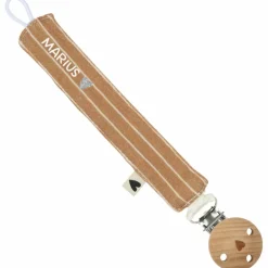 Discount Atelier Wagram Attache tétine Rayures Fines (personnalisable)