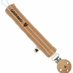 Discount Atelier Wagram Attache tétine Rayures Fines (personnalisable)