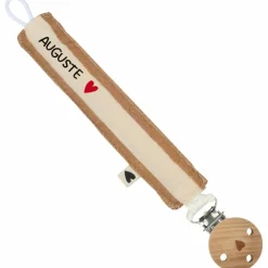 Online Atelier Wagram Attache tétine Rayures Larges (personnalisable)