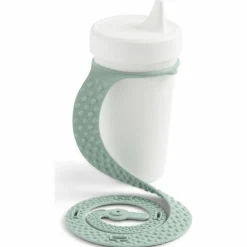 Best Infantino Attache-biberon et gourde sippigrip silicone Vert clair