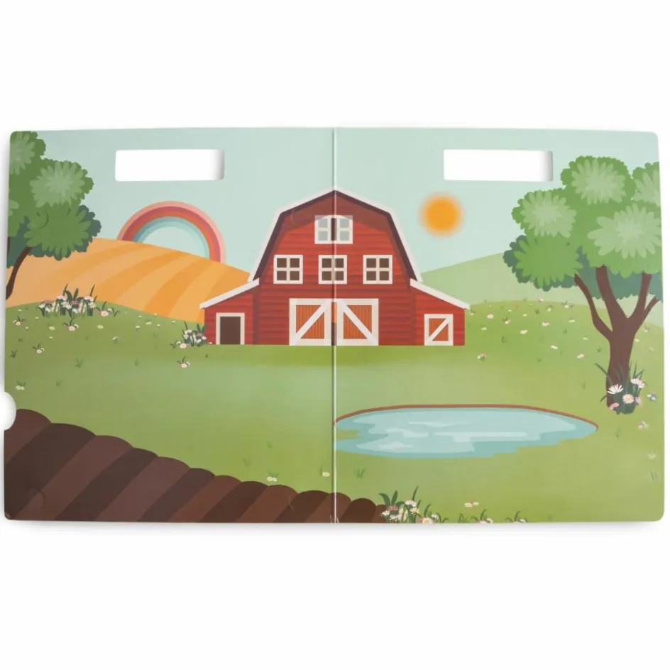 Autocollants réutilisables Sticker Book Farm|Mushie Clearance