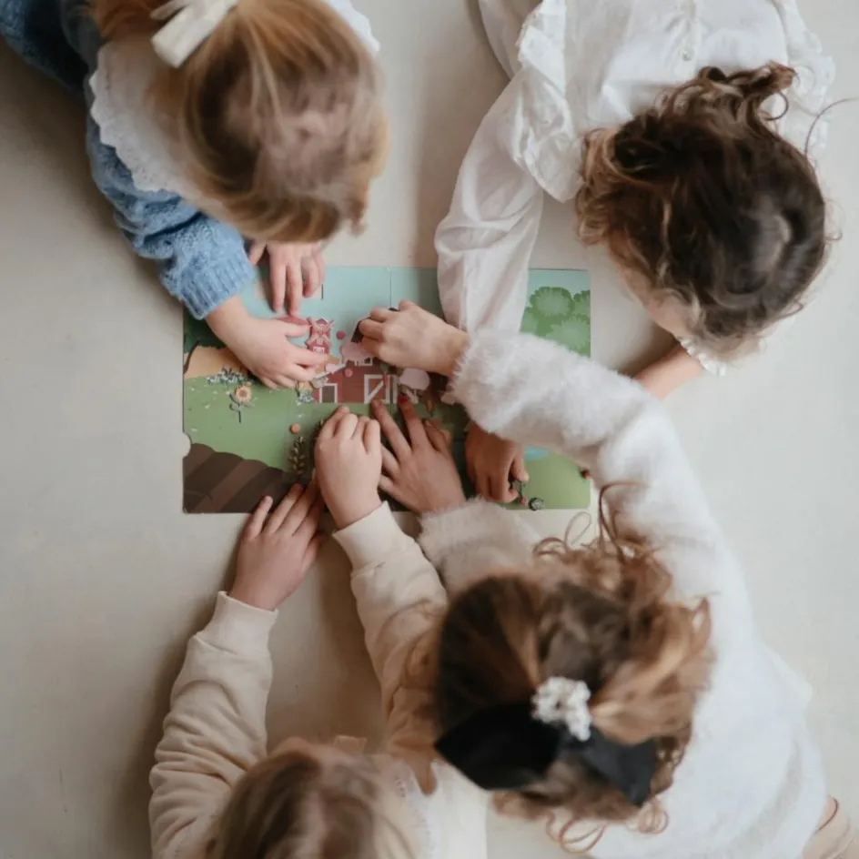 Autocollants réutilisables Sticker Book Farm|Mushie Clearance