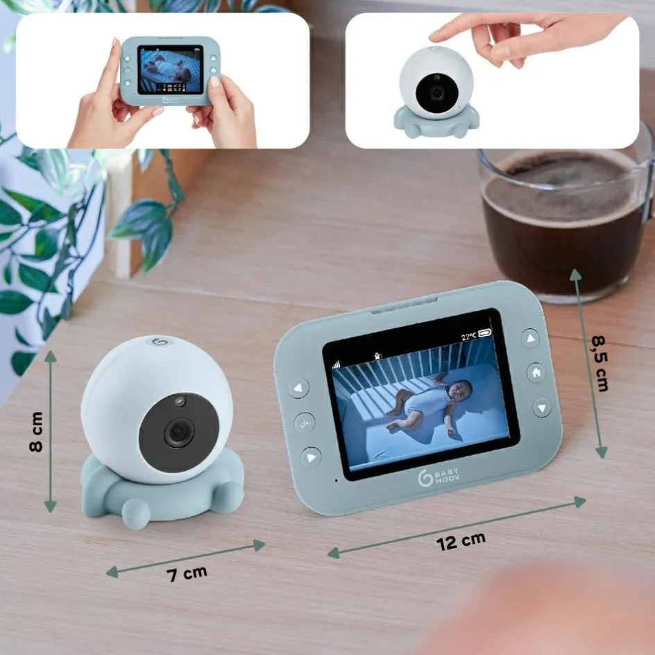 Babyphone avec caméra sans fil Yoo Roll|Babymoov Hot