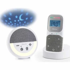 New Alecto Babyphone DBX150 écran, veilleuse et berceuse
