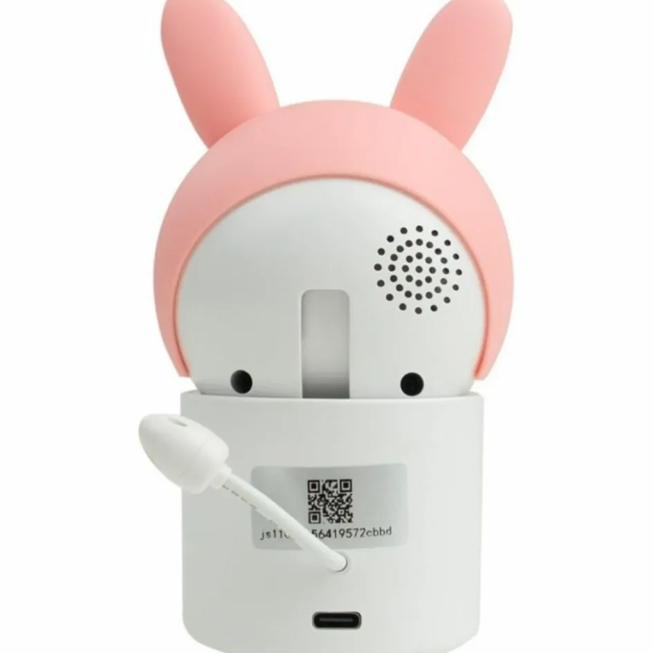 New Mary's Babyphone rotatif Lapin Rose