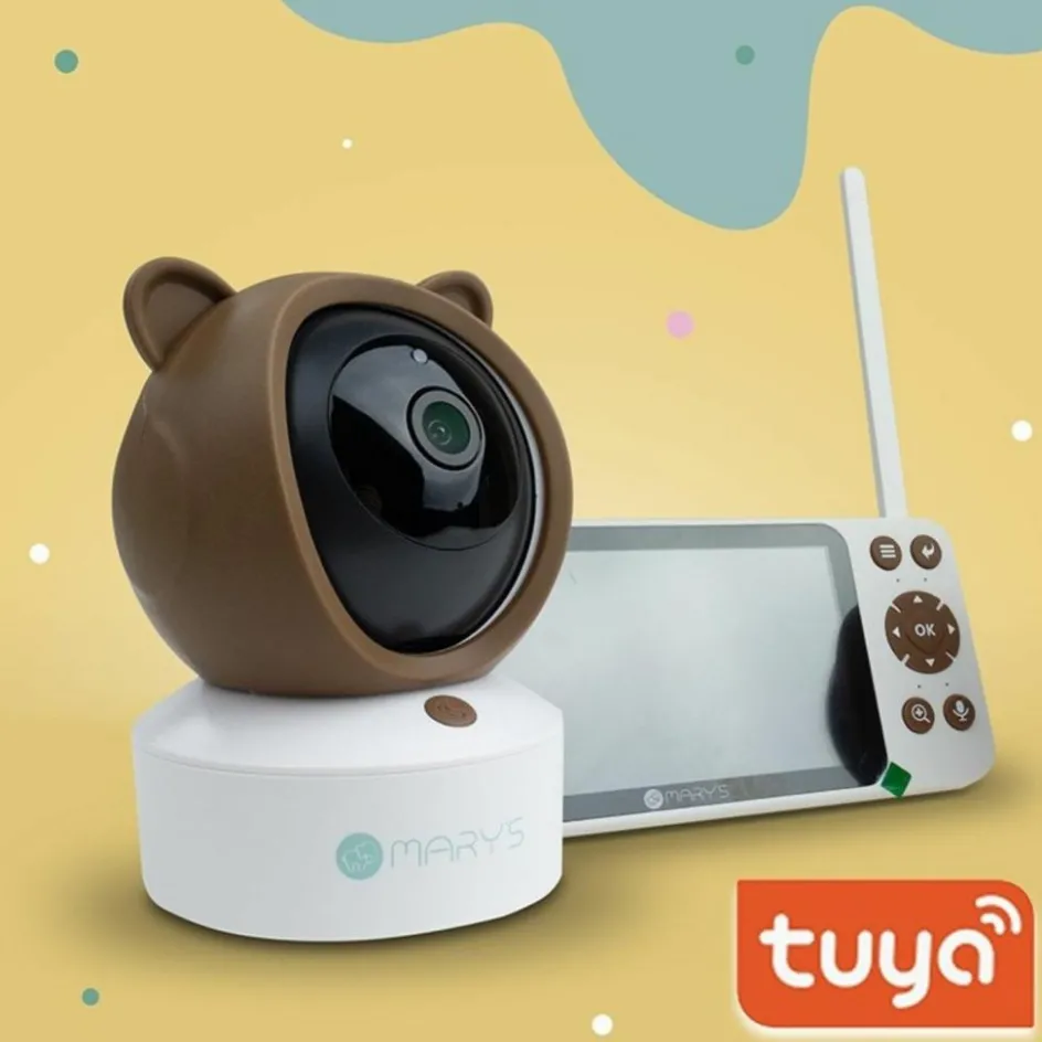 Babyphone vidéo avec caméra 2 en 1 Ours Brun|Mary's Discount
