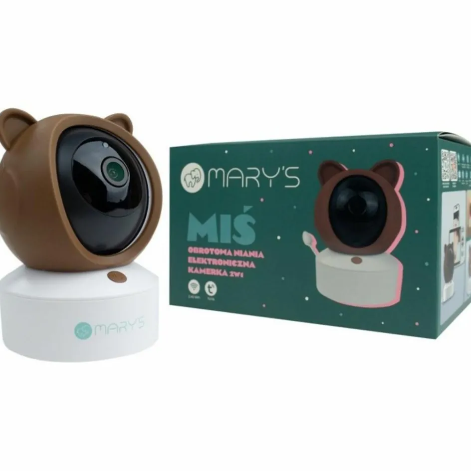 Babyphone vidéo avec caméra 2 en 1 Ours Brun|Mary's Discount